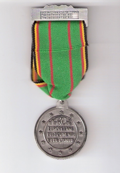 Reverse of M.E.S.A. medal awarded in 2012 reflects a change in both design and supplier. Image: fotoalbum.seniorennet.be/