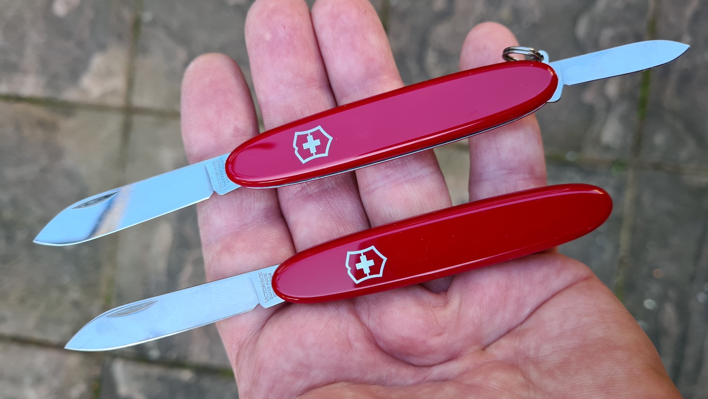 Victorinox 84mm Excelsior and Excelsior One Blade
