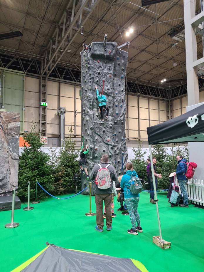 Younger visitors were busy climbing walls, sliding down zip-wires and paddle boarding and canoeing on the outside waters
