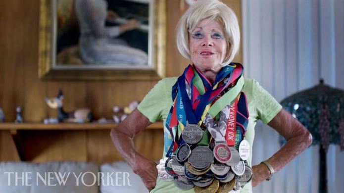 The 86 year old marathon runner