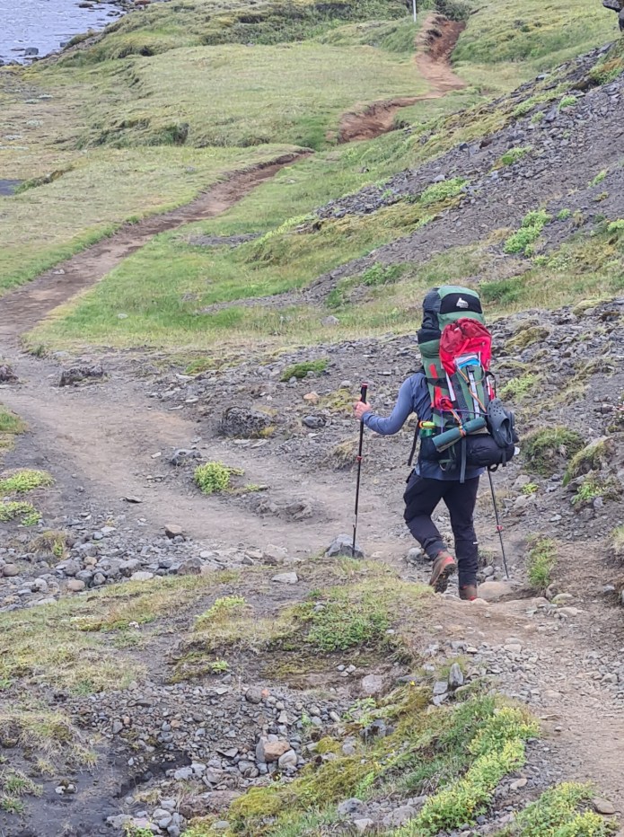 It would be very easy to overpack for this trail