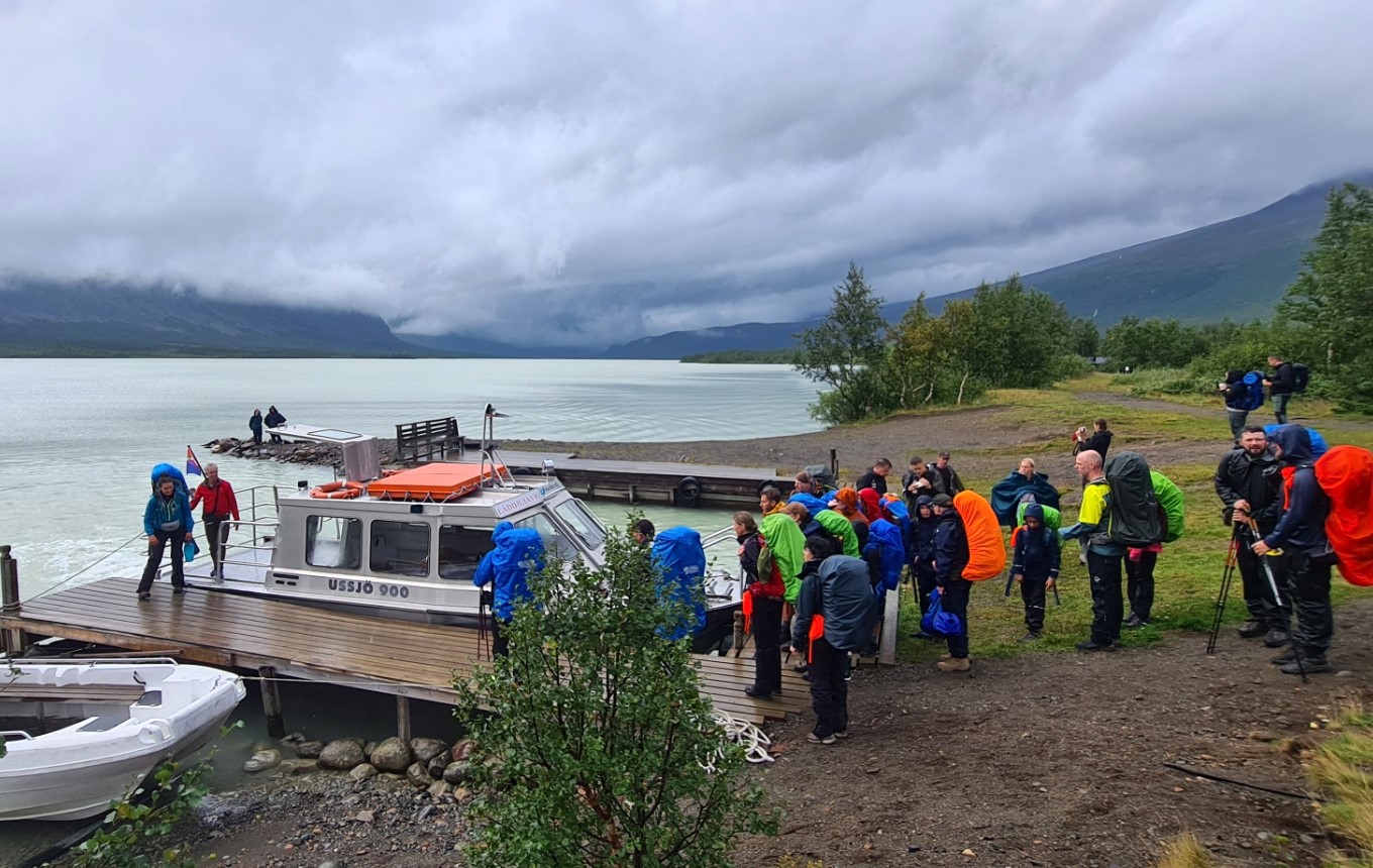 Quite why so many people on a hike felt the ned to skip a section on the first day baffles me