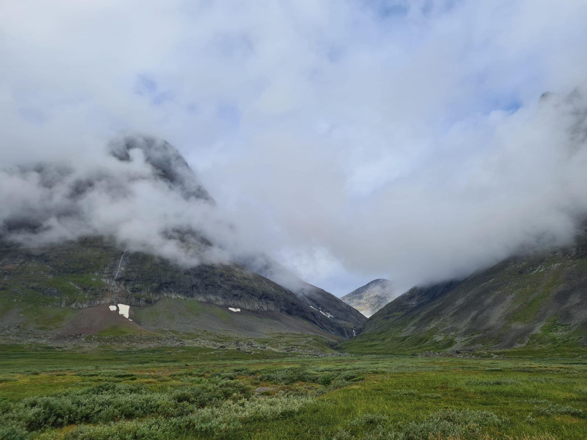 Crossing the flat lands