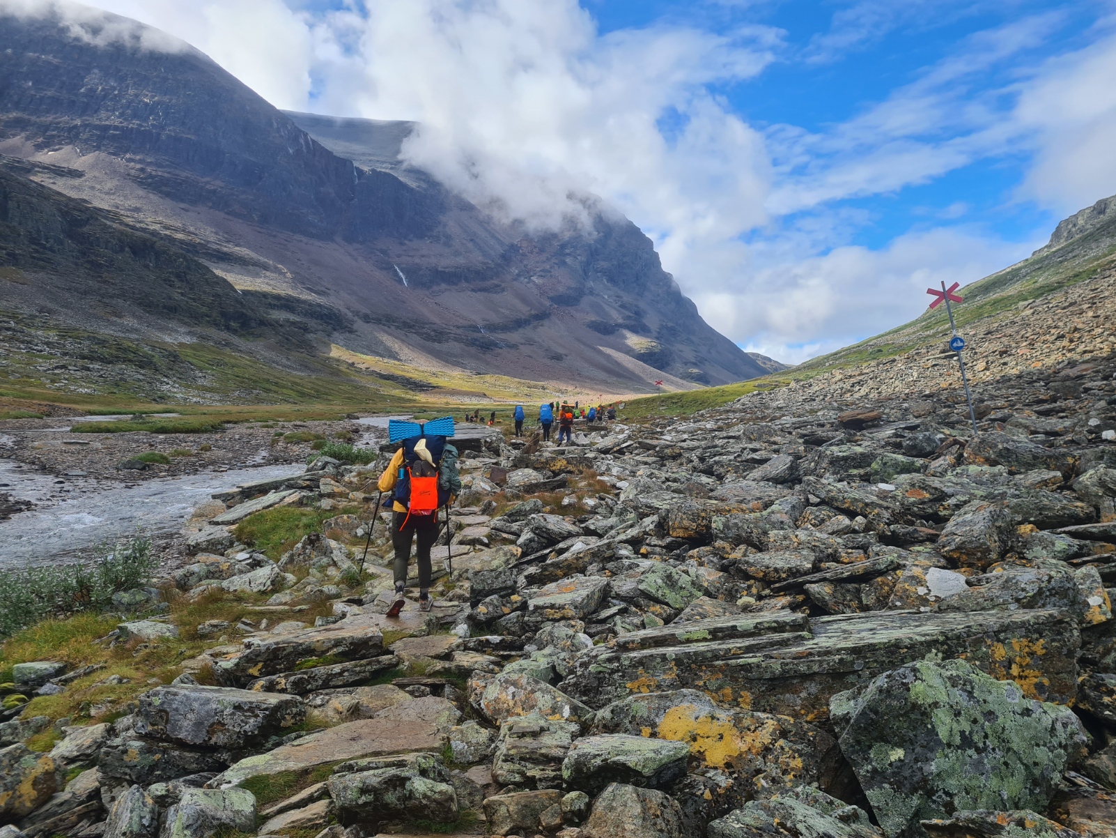 Typically rough underfoot on day two