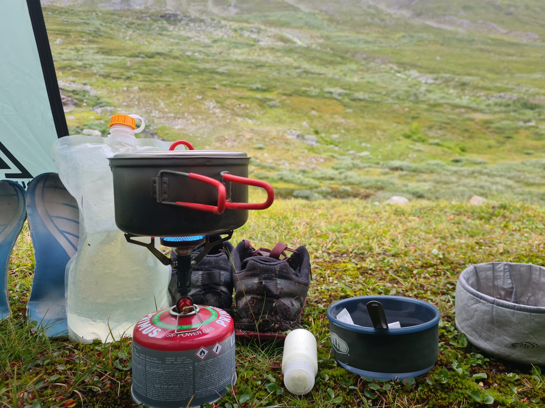 Pocket Rocket Deluxe was my choice of stove for the Fjallraven Classic Sweden