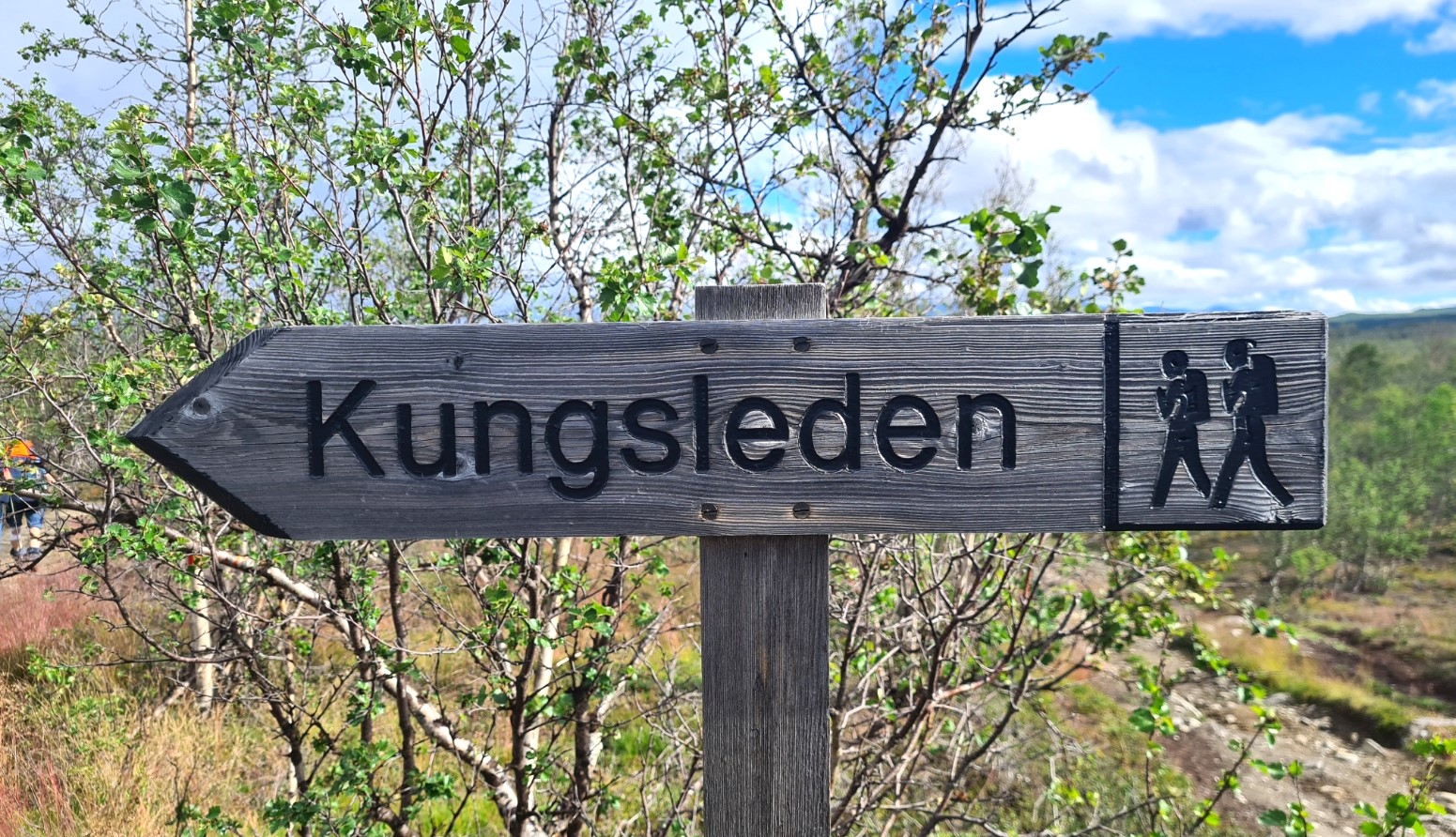 Kungsleden sign