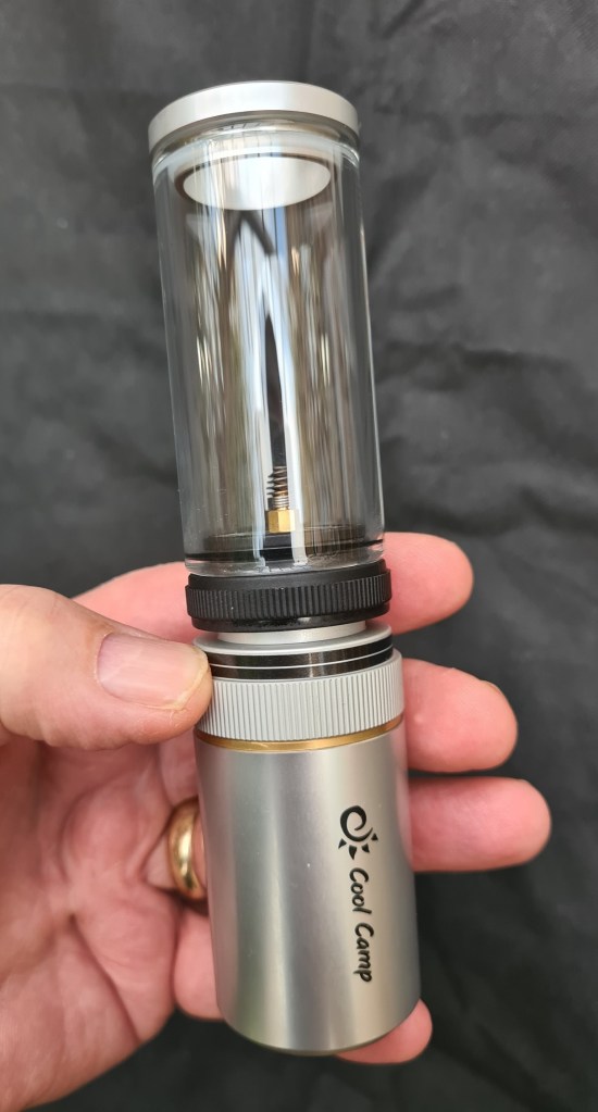 Cool Camp gas powered candle lantern