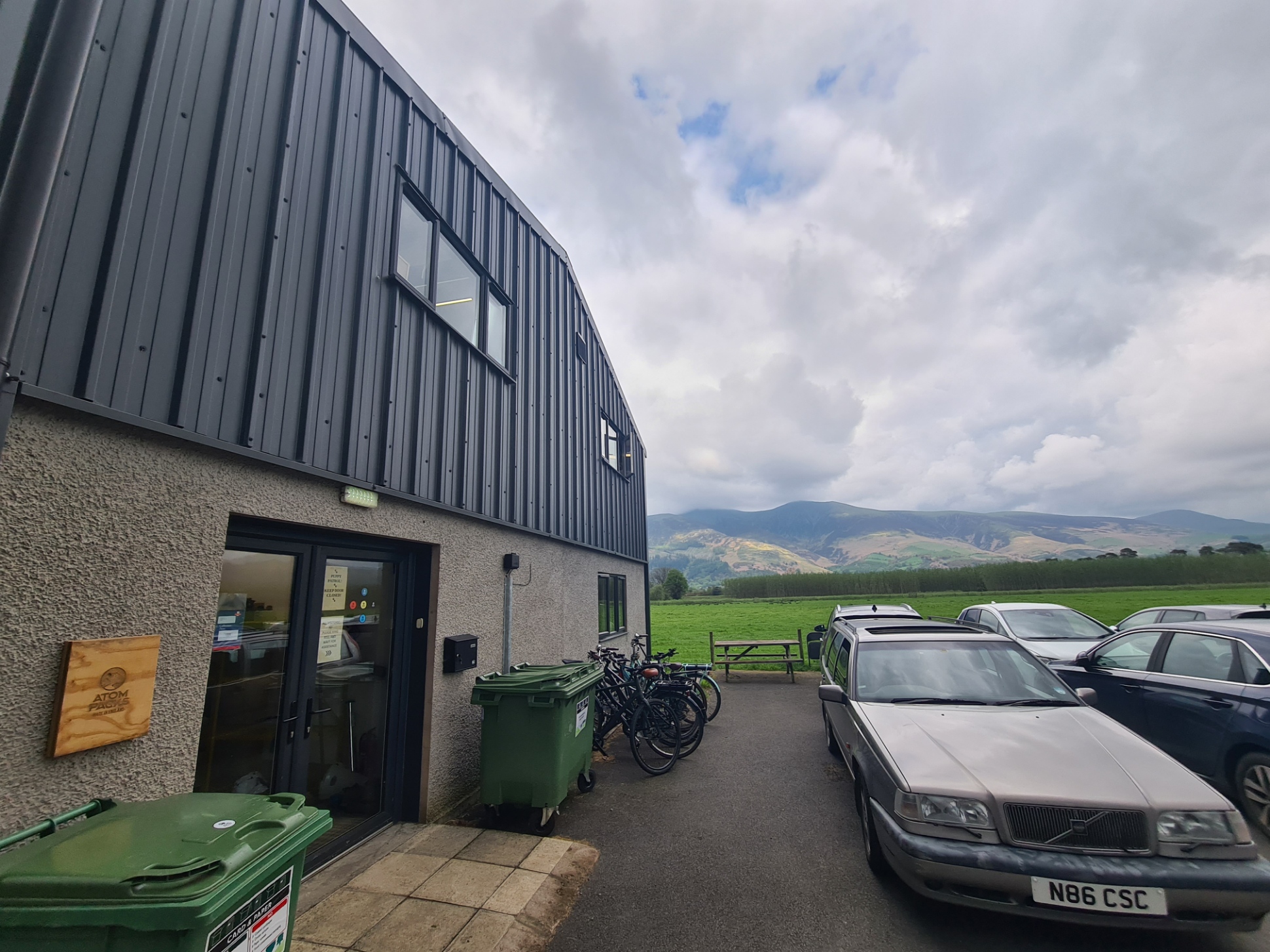 Atom Packs can be found in one of the industrial units at Braithwaite Farm in the Lake District