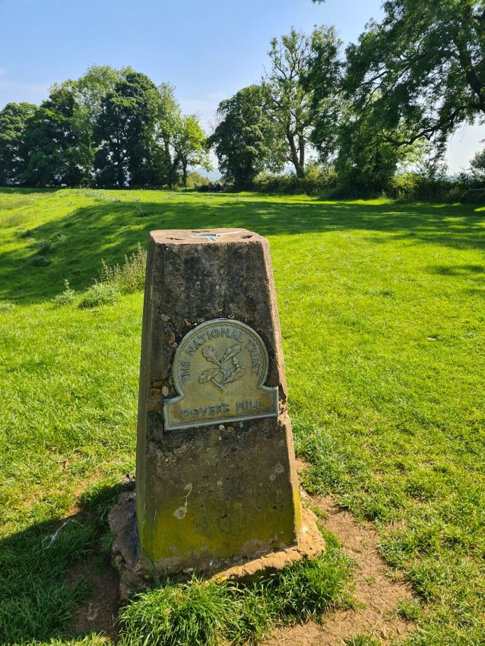 Trig point on Dover's Hill