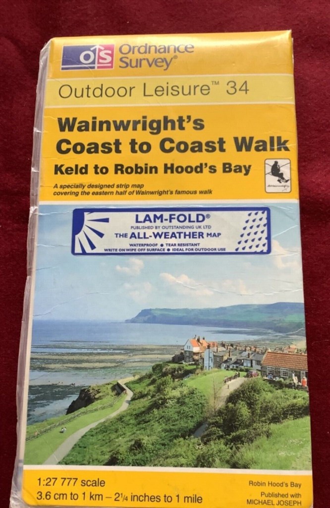 Waterproof laminated O.S. 34. Image: eBay