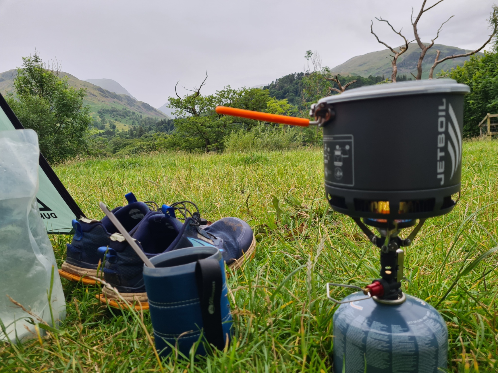 Final evening meal in the Lake District