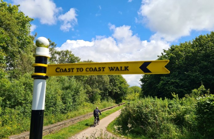 Coast to Coast signage, Moor Row