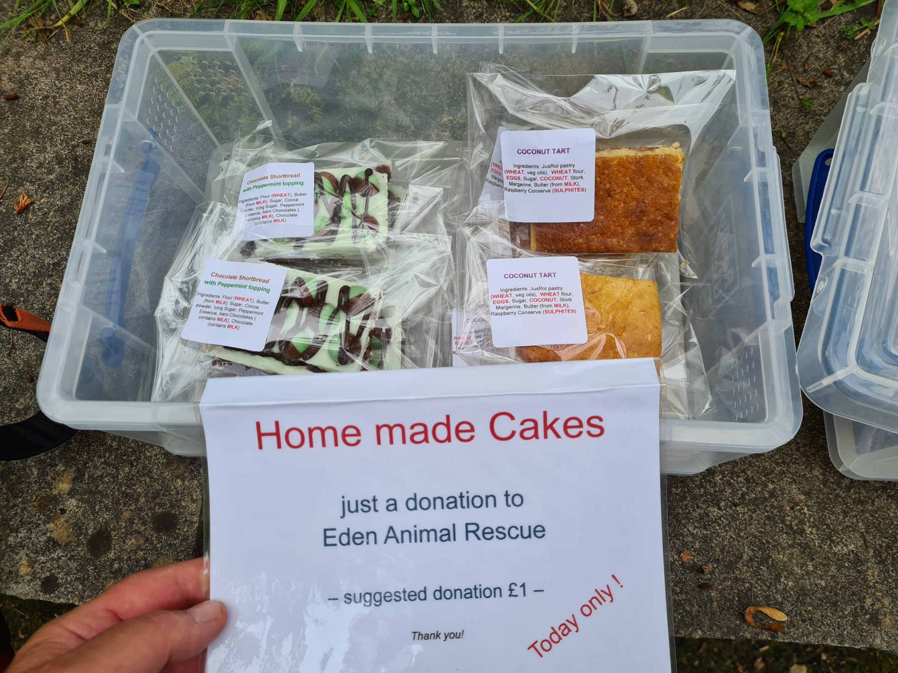 Honesty Box near Naddle Bridge