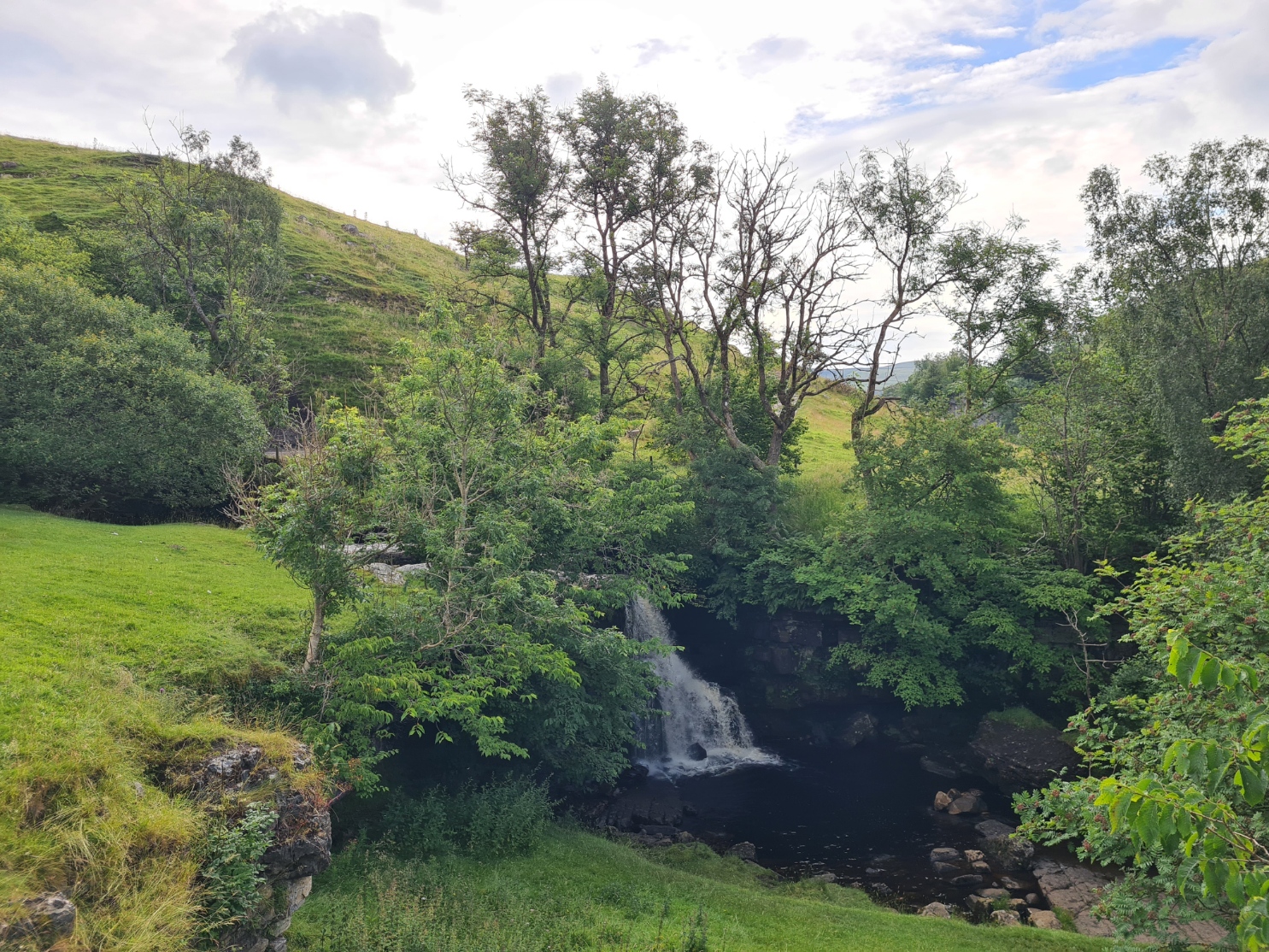 Waterfall on the River Swale