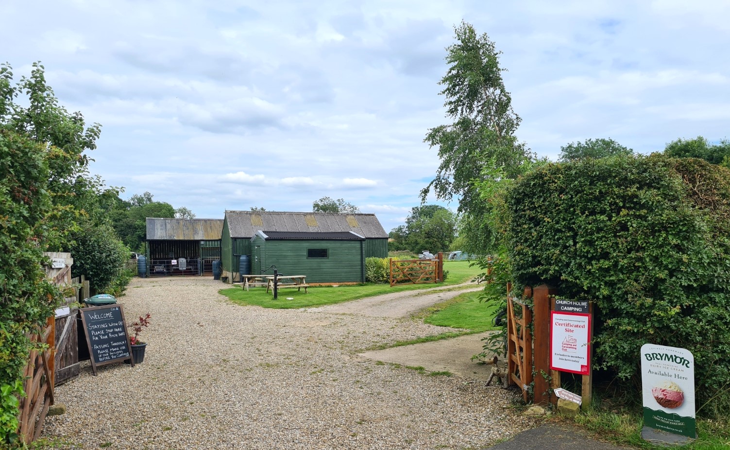 Church Holme Camping, at Danby Wiske