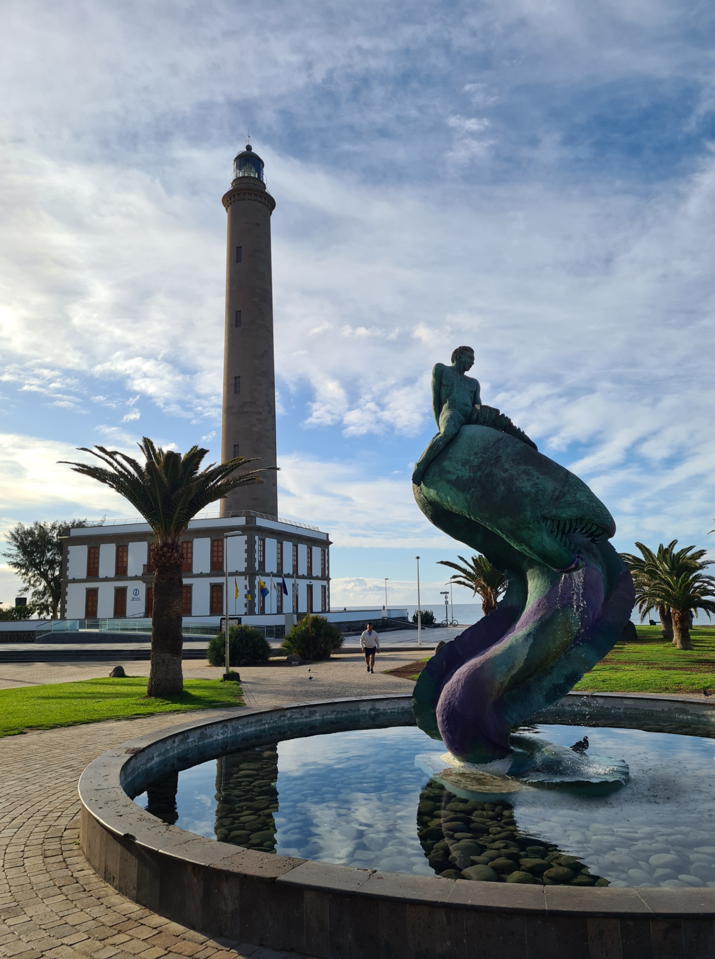 The Faro (lighthouse) at Maspalomas. Starting point for the Camino de Santiago de Gran Canaria