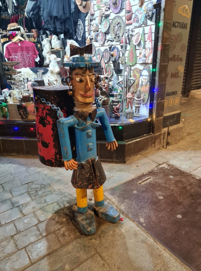 Rubbish bin in Puerto Natales