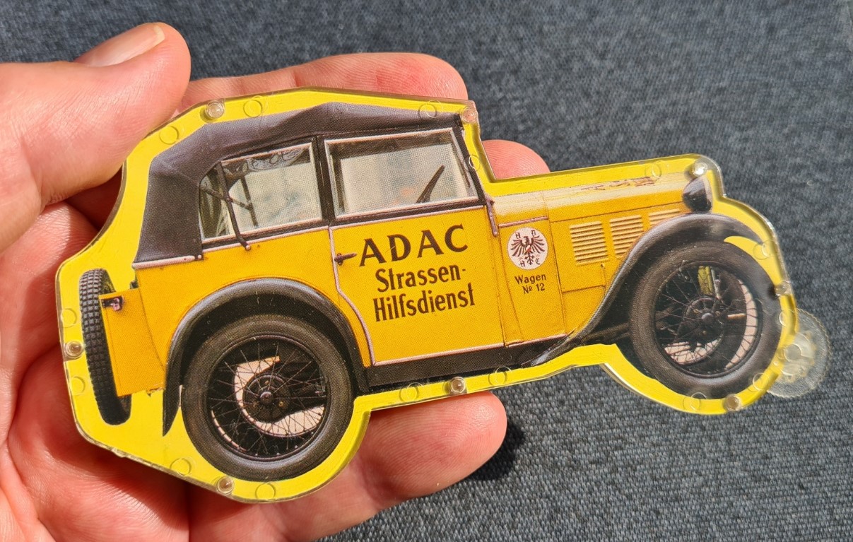 ADAC measure, in the hand