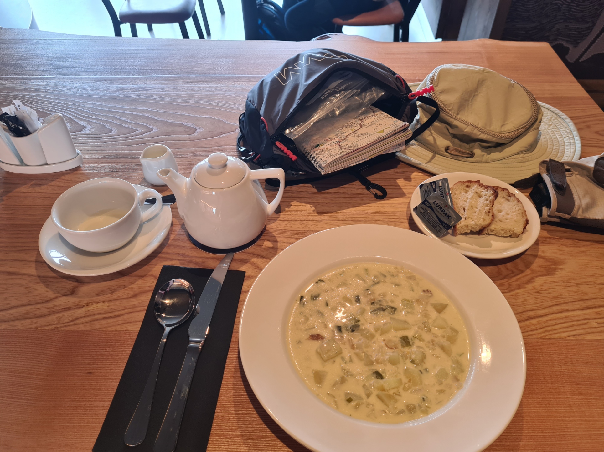 Excellent Cullen Skink for lunch