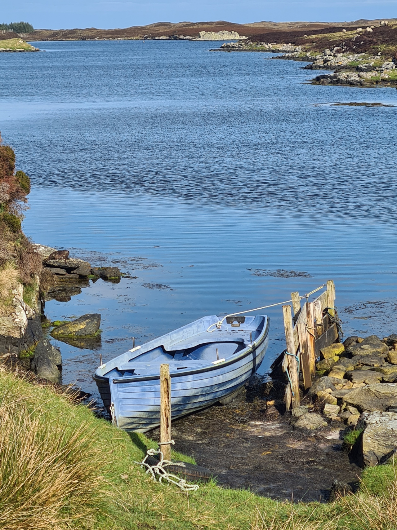 Boat on loch