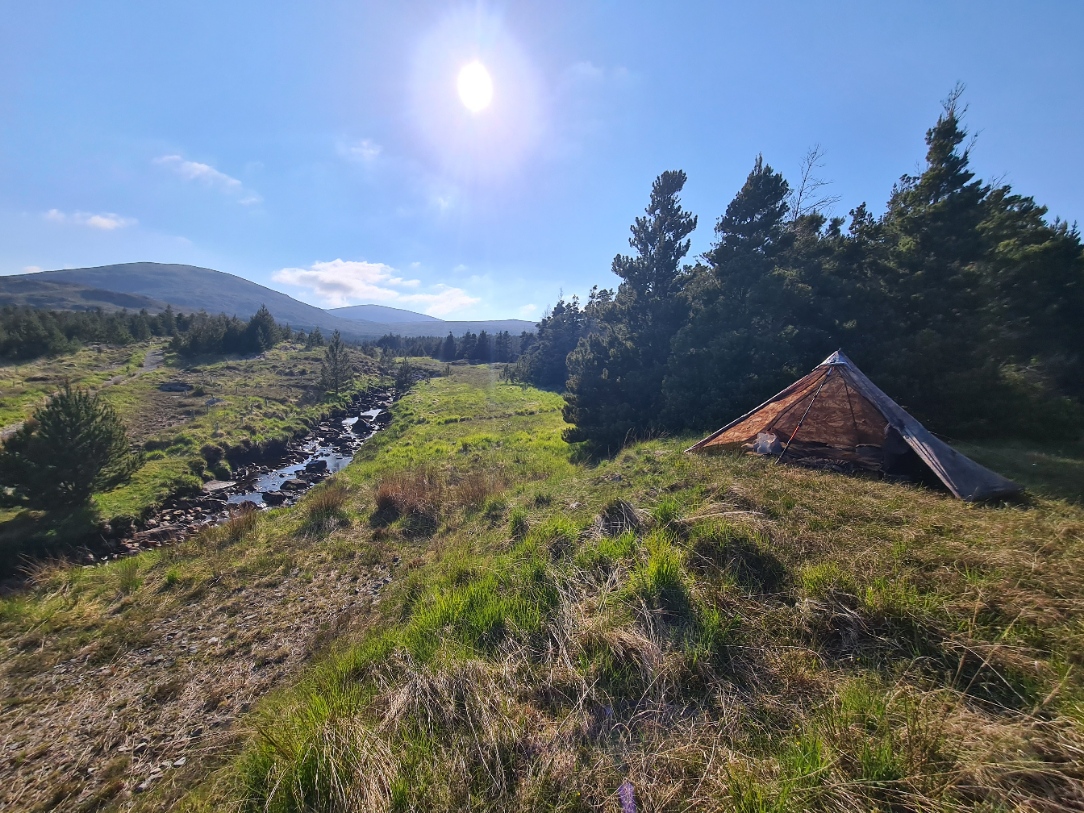 Wildcamp on Day Nine. Aline, Isle of Lewis