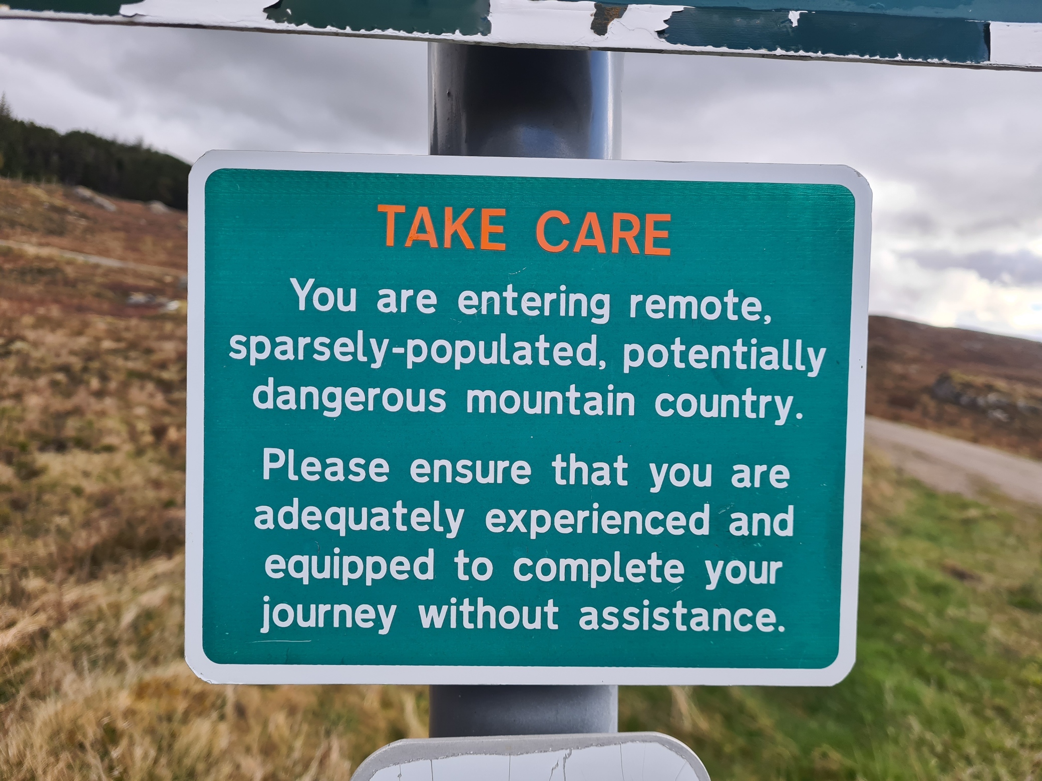 Despite scary warning notices, the going on day three is relatively easy, if potentially hard on the feet